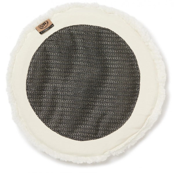 LASSE | CURLY PADDED SEAT PAD | WHITE