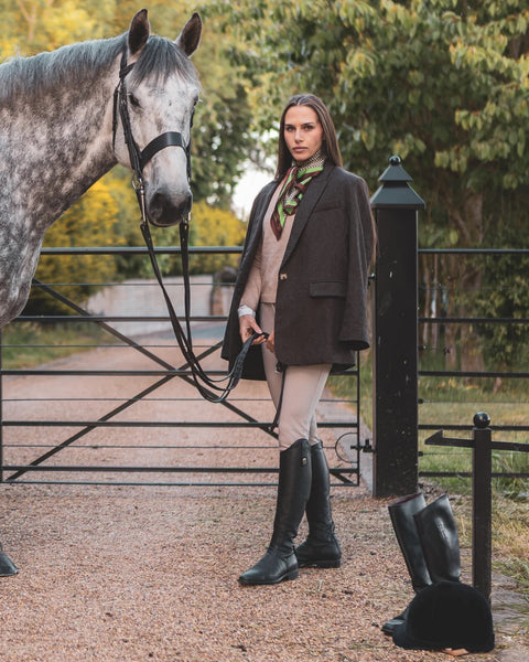 CHALK | TONI BLAZER | COFFEE