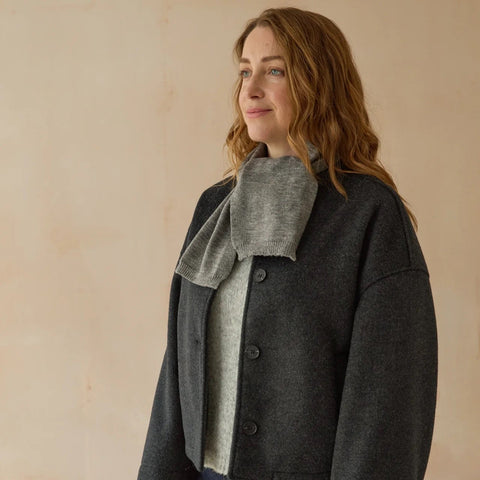 CHALK | QUINN SCARF | GREY