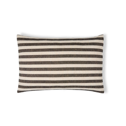 CHALK | ARTHUR | LONG OBLONG CUSHION | COFFEE STRIPE