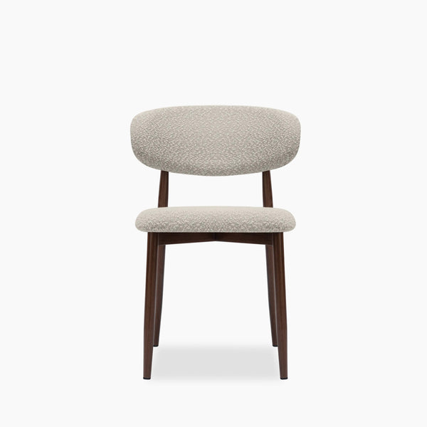 HANKO | DINING CHAIR | BOUCLE & WALNUT