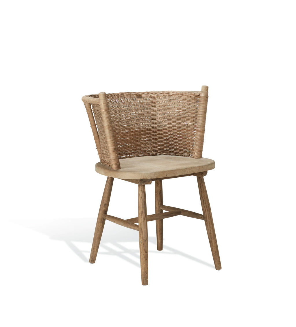 Lanhydrock Elm Chair - Woven