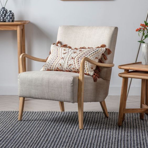 Padstow Armchair - Linen