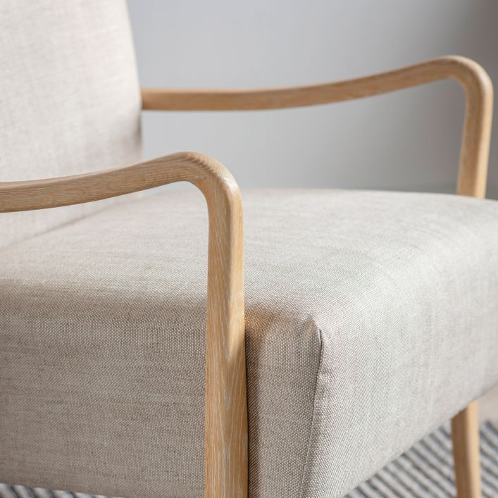 Padstow Armchair - Linen