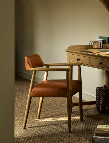 ROWLEY | LEATHER CHAIR