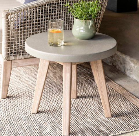 MILL BAY | ROUND SIDE TABLE