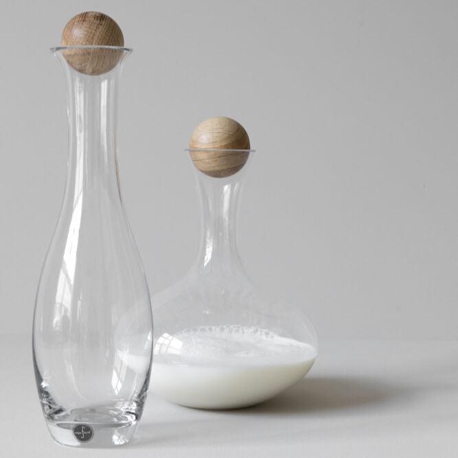 Swedish - White Wine Decanter - Oak