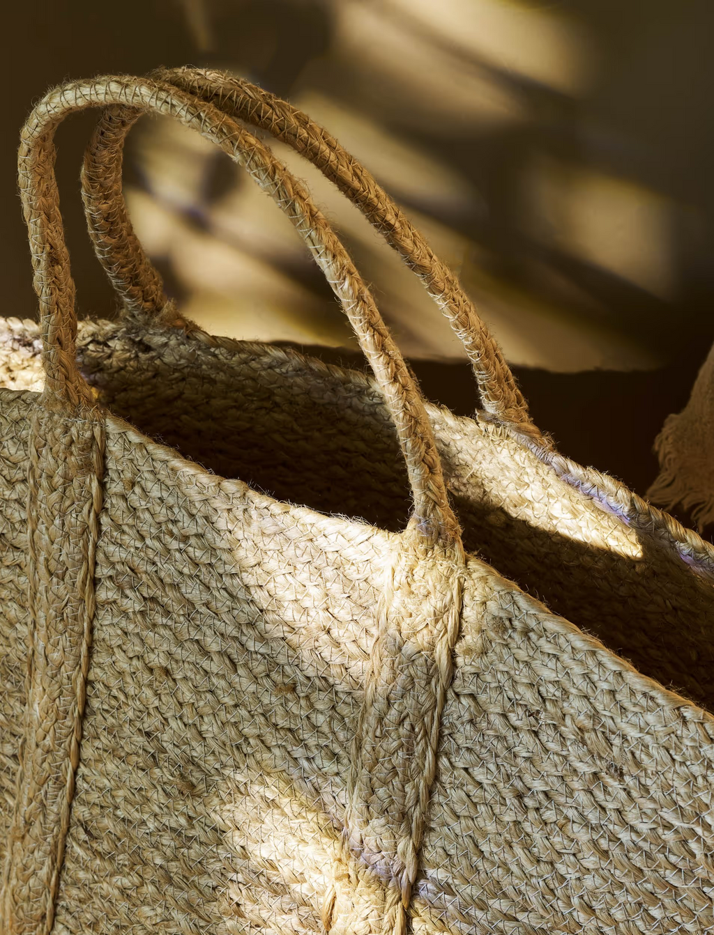 St Mawes - Jute Shopper Basket