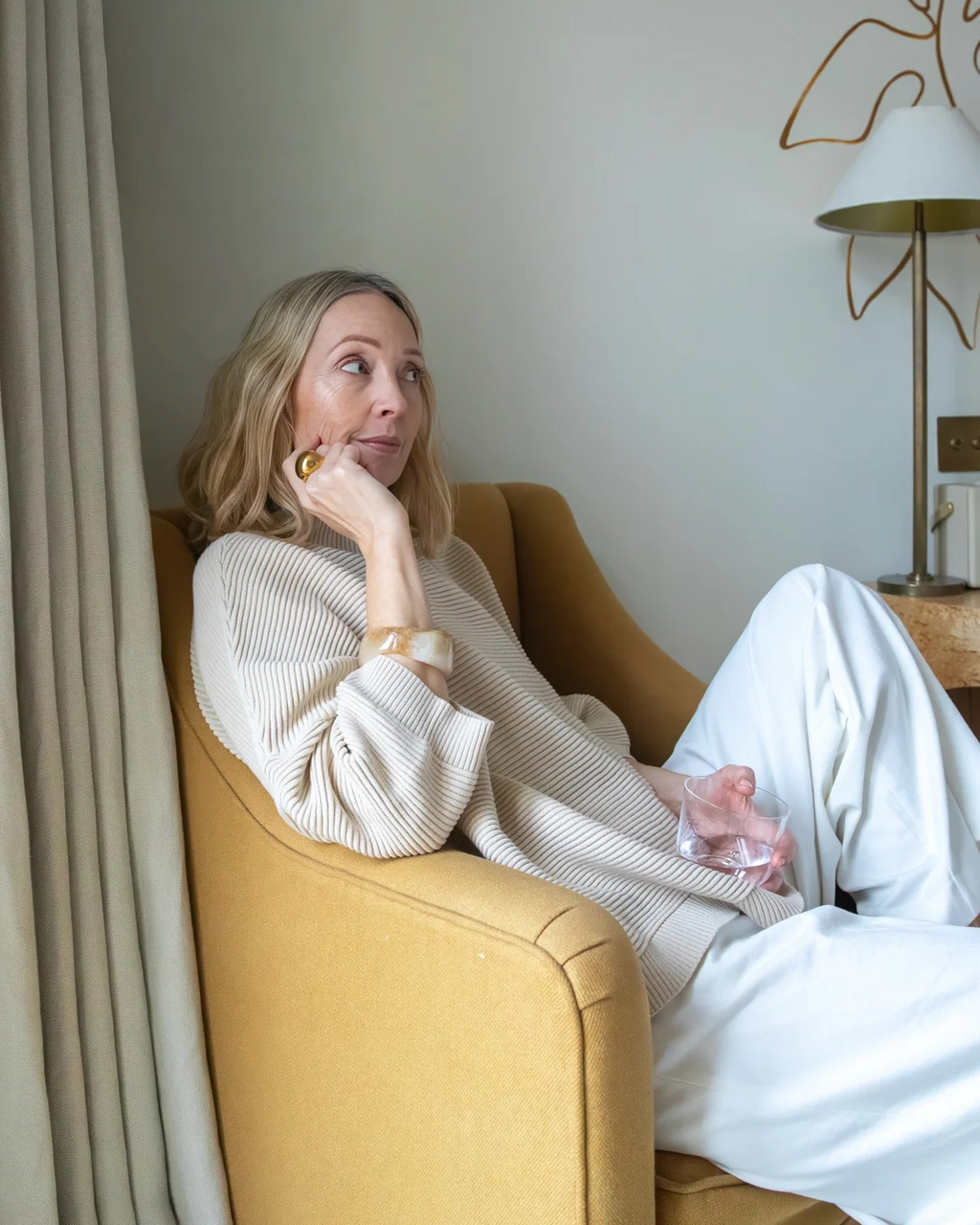 Vicki Jumper by Chalk - Sand