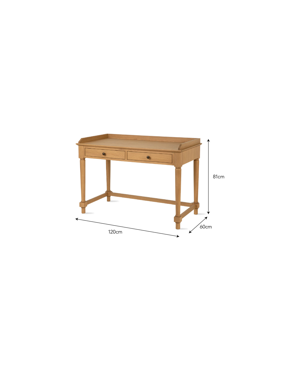 Rowley - Oak Desk