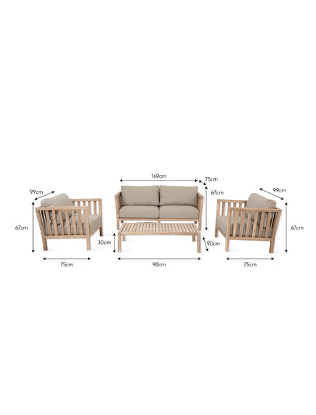 EAST PORTLEMOUTH | 2 SEATER SOFA SET