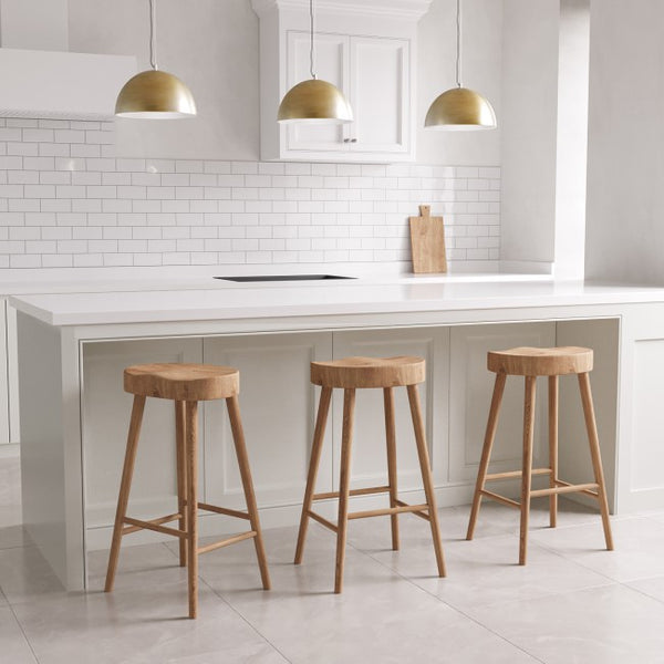 WEATHERED OAK | BAR STOOL