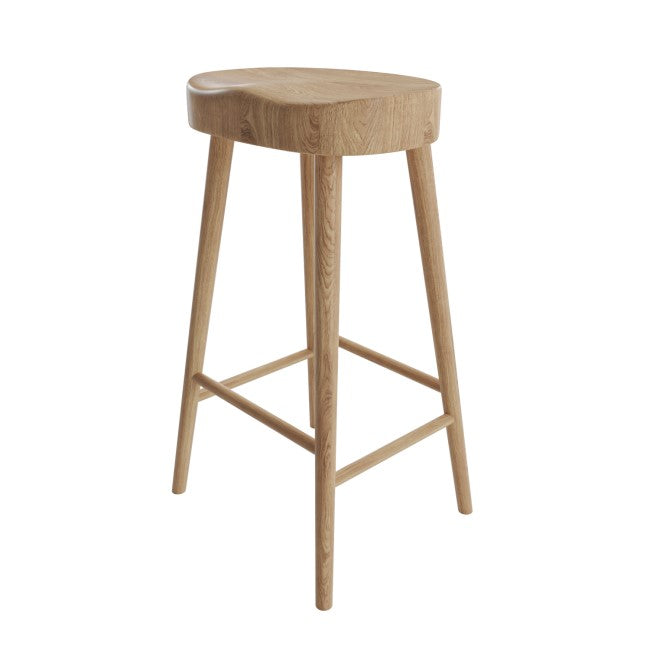 Weathered Oak - Bar Stool