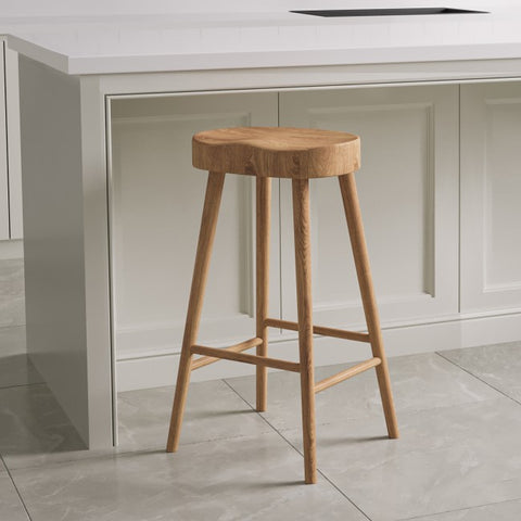 WEATHERED OAK | BAR STOOL