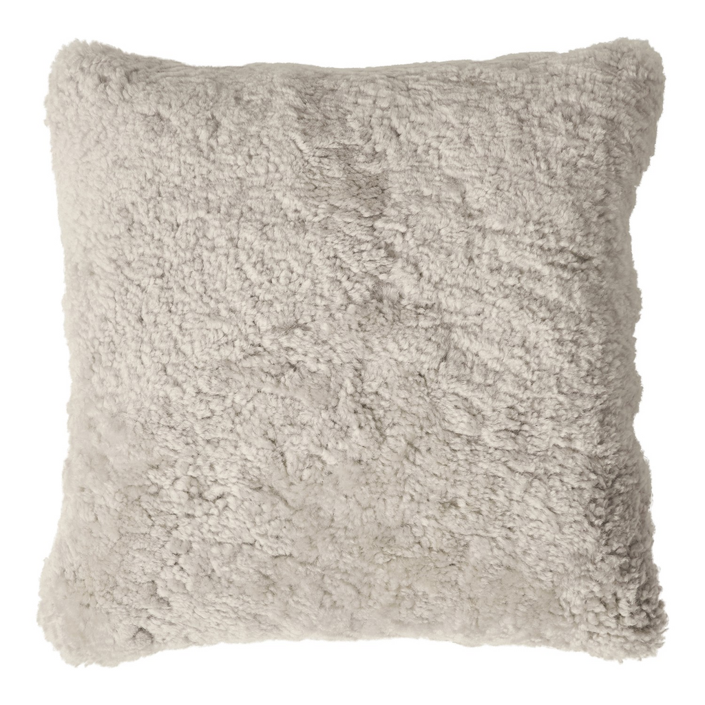 Lars - Sheepskin Cushion - Latte