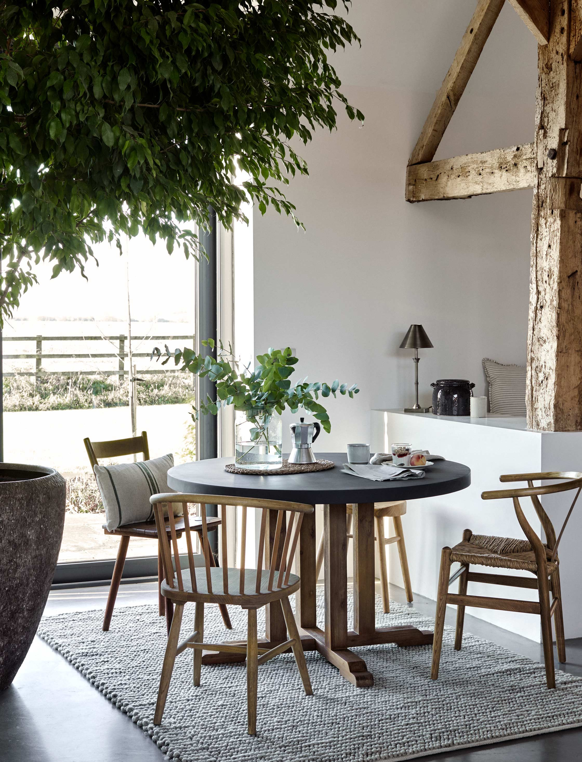 Carbis Bay - Curve - Elm Dining Chair