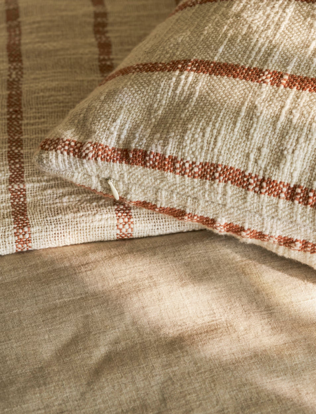ST MAWES | CUSHION | TERRACOTTA STRIPE