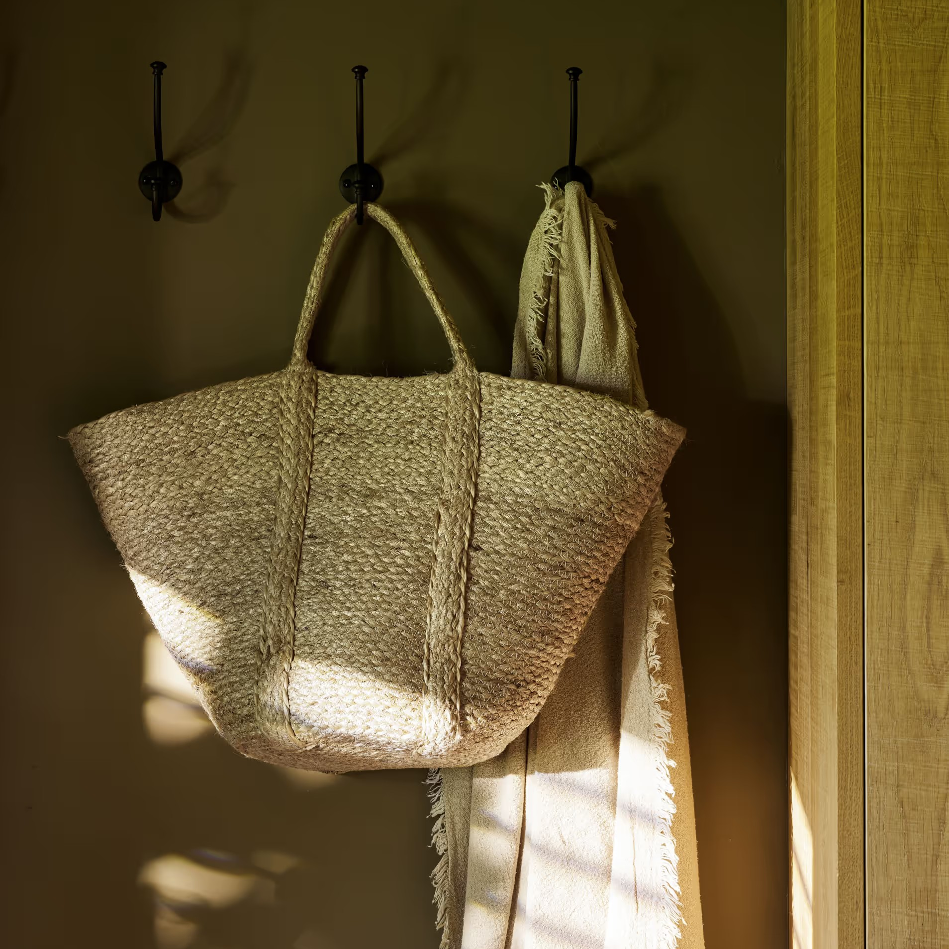 St Mawes - Jute Shopper Basket