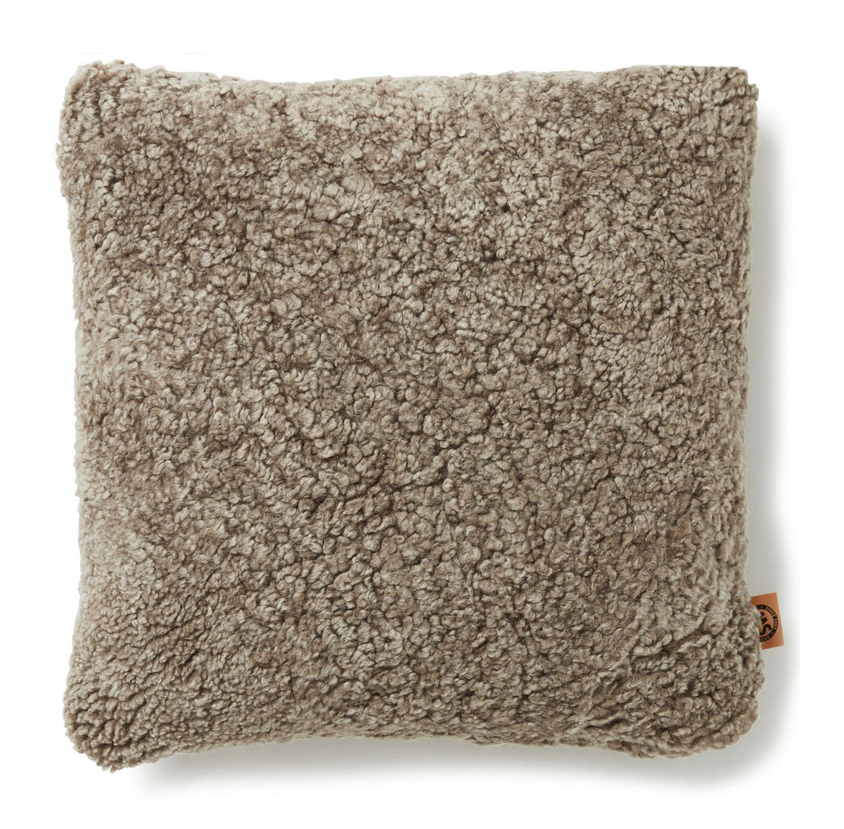 Lars - Sheepskin Cushion - Mocha