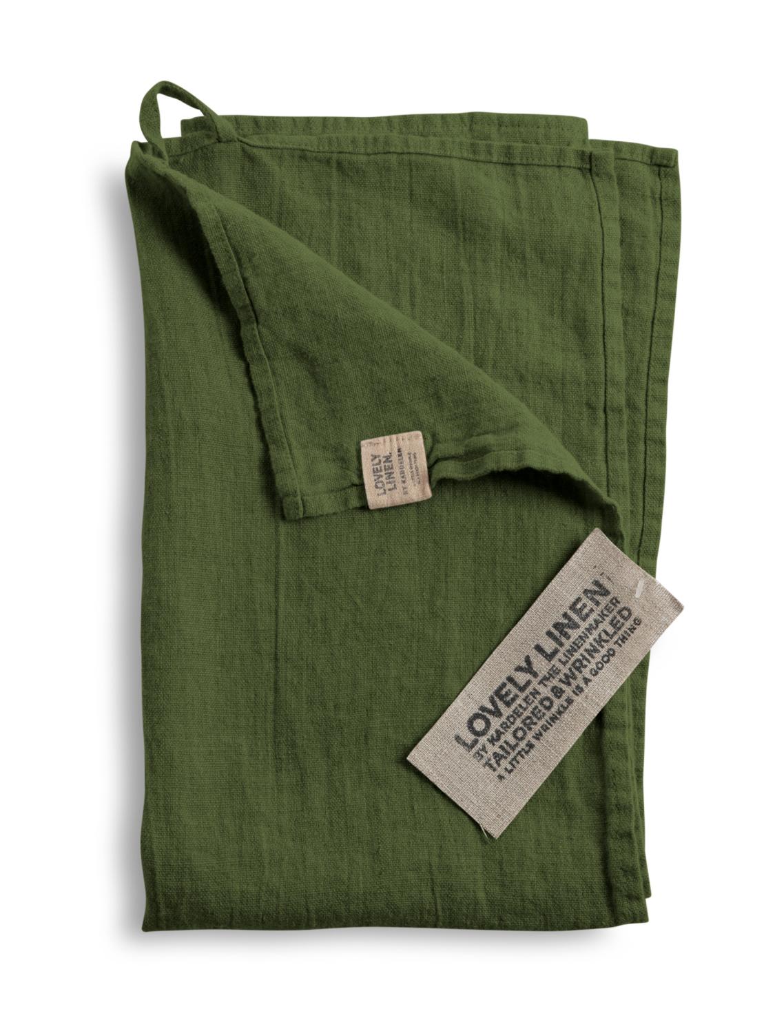 Swedish - Tea Towel - Jeep Green