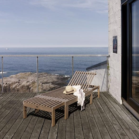Riviera Sun Lounger by Fritz Hansen Skagerak