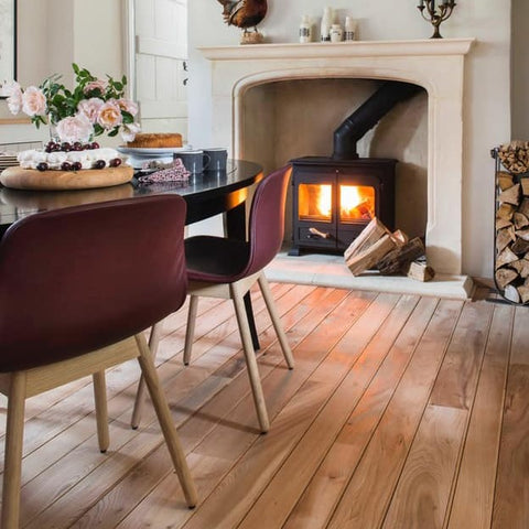 HAY NEU13 LEATHER CHAIR | OAK & CLARET