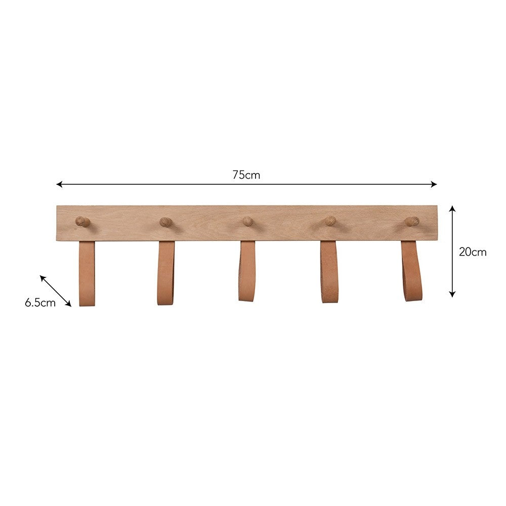 Walcot - Leather Peg Hooks