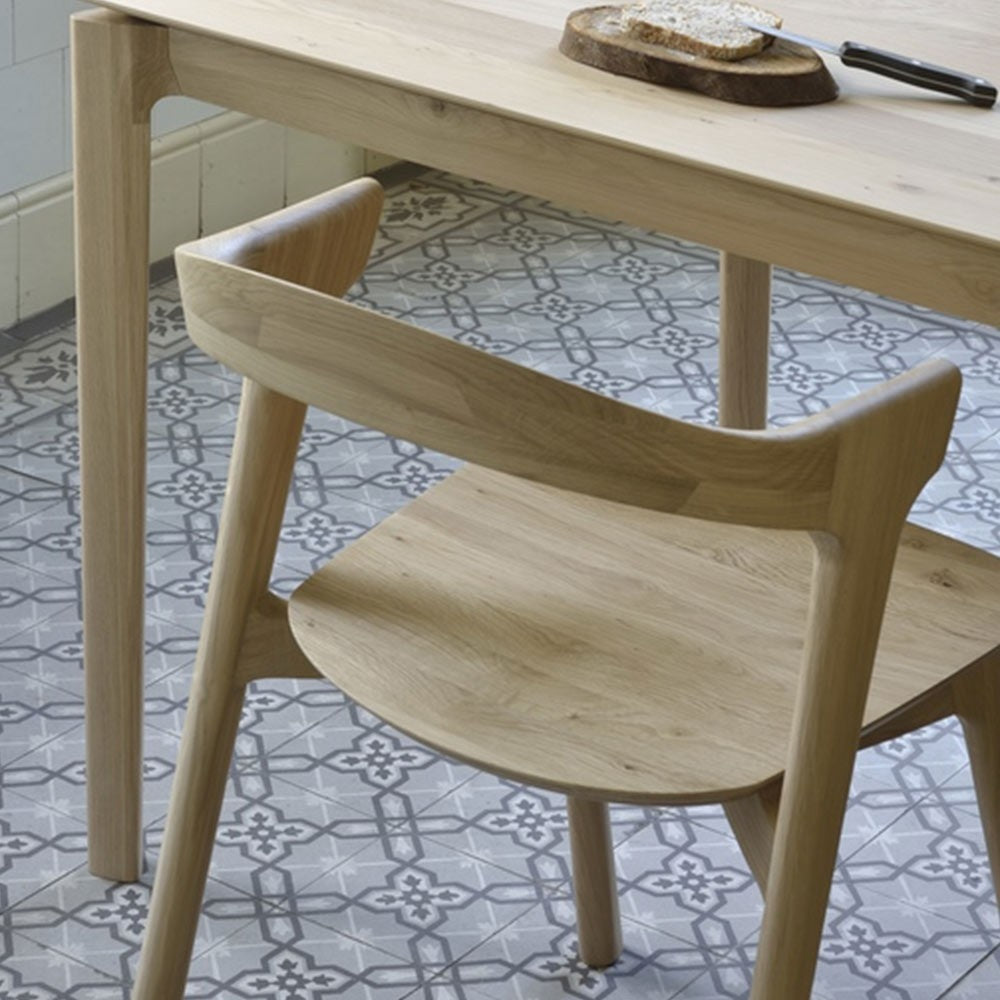 Oslo - Blok Dining Chair - Oak