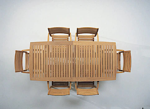 Extending Ballare Table by Fritz Hansen Skagerak