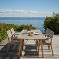 Extending Ballare Table by Fritz Hansen Skagerak