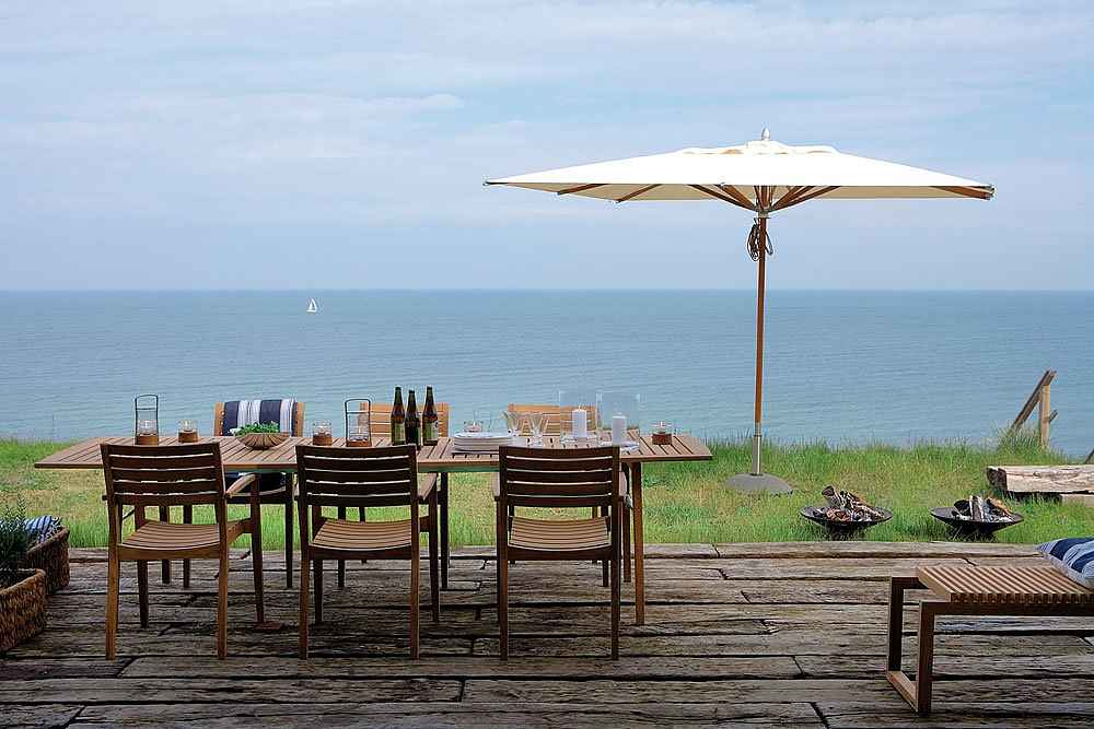 Extending Ballare Table by Fritz Hansen Skagerak