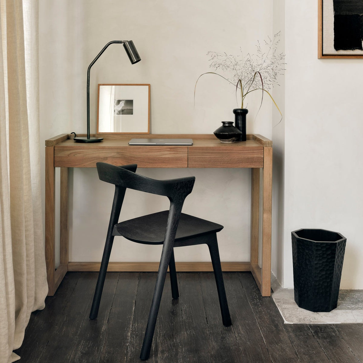 Oslo - Blok Dining Chair - Black