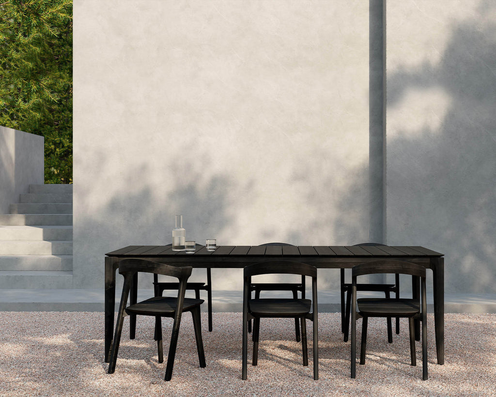 Oslo - Blok Black Dining Table - Outdoor