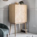 Herringbone - Cocktail Cabinet