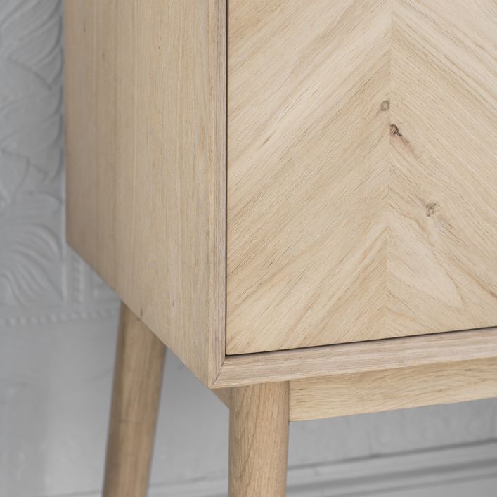 Herringbone - Cocktail Cabinet