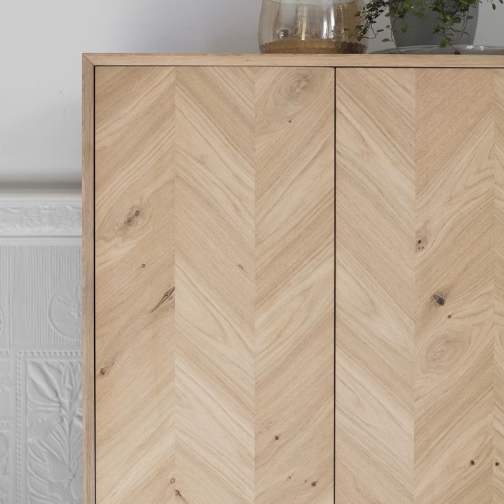 Herringbone - Cocktail Cabinet