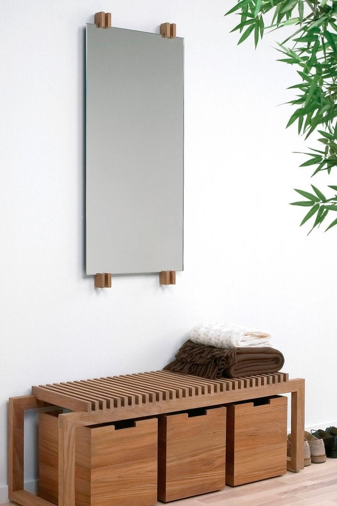 Cutter Mirror by Fritz Hansen Skagerak - Teak