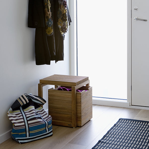 Cutter Stool by Fritz Hansen Skagerak - Teak