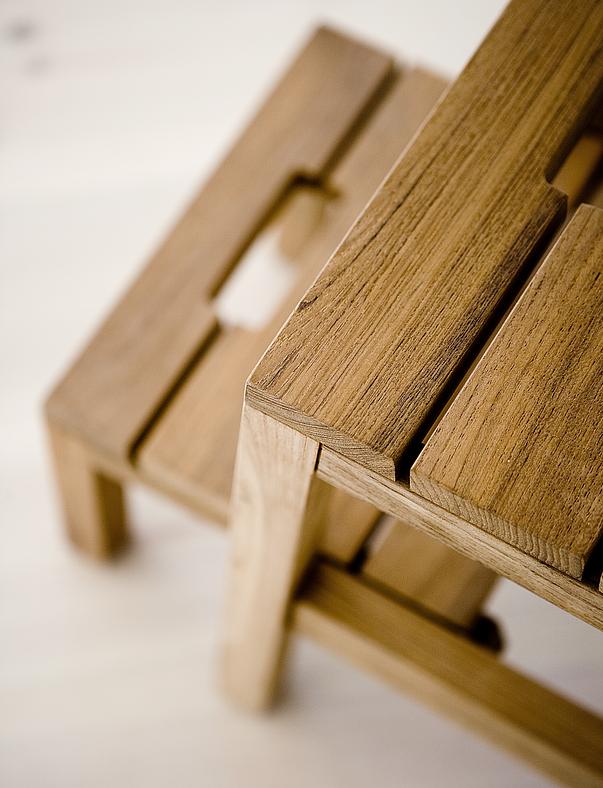 Dania Step Ladder by Fritz Hansen Skagerak - Teak