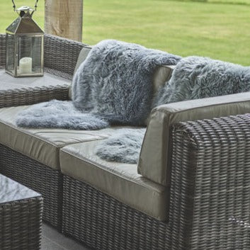 ELLA | LONGHAIRED SHEEPSKIN | DARK GREY