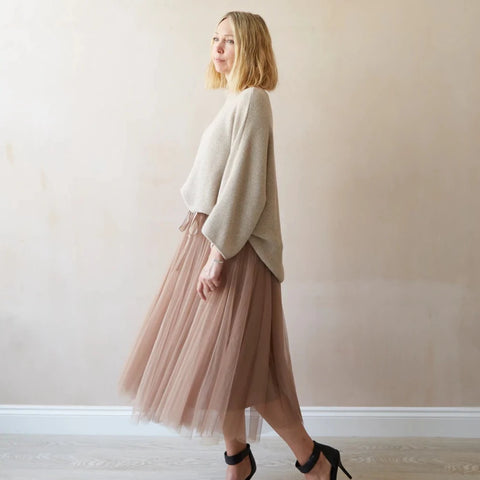 CHALK ELISA JUMPER | OATMEAL