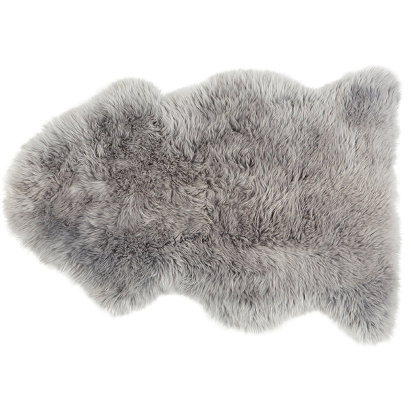 ELLA LONGHAIRED SHEEPSKIN | LIGHT GREY