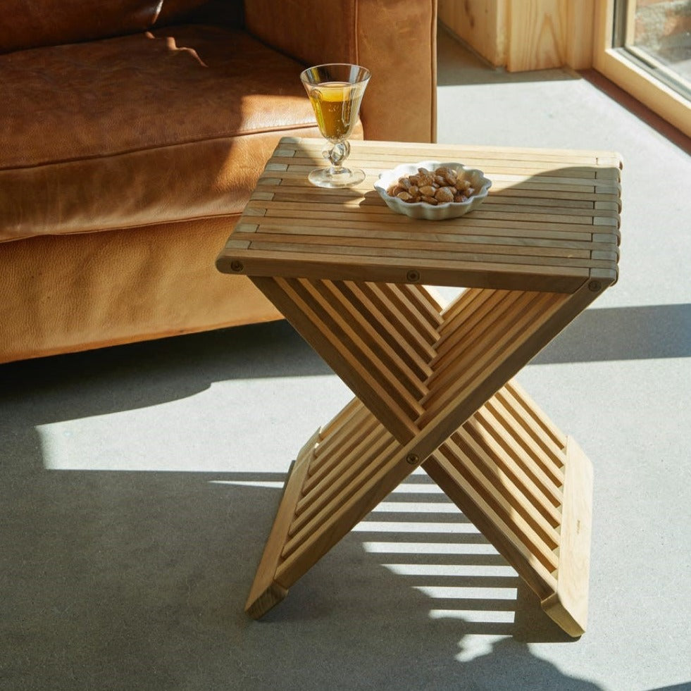 Fionia Stool by Fritz Hansen Skagerak - Teak