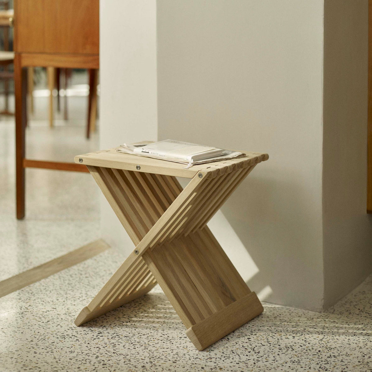 Fionia Stool by Fritz Hansen Skagerak - Oak