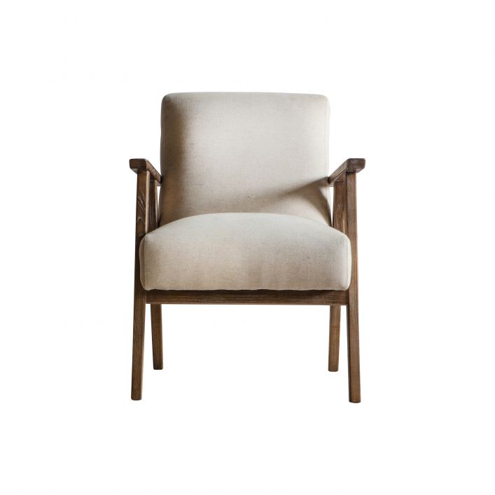 Helsinki - Armchair - Natural Linen