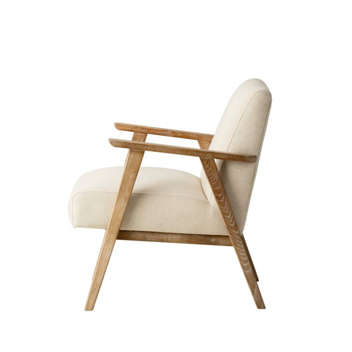 Helsinki - Armchair - Natural Linen