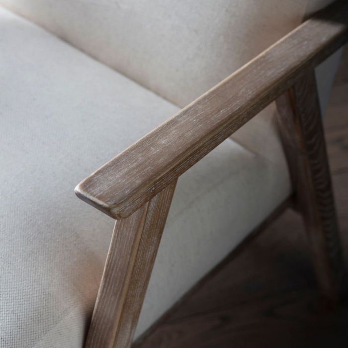 Helsinki - Armchair - Natural Linen