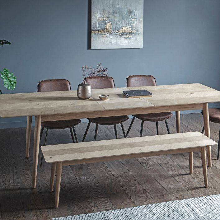 Herringbone - Extending Dining Table