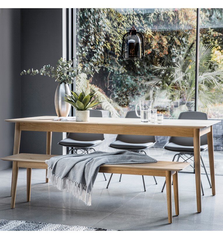 Herringbone - Extending Dining Table