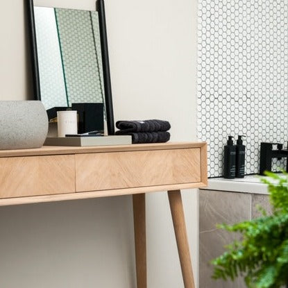 HERRINGBONE | DESK CONSOLE TABLE